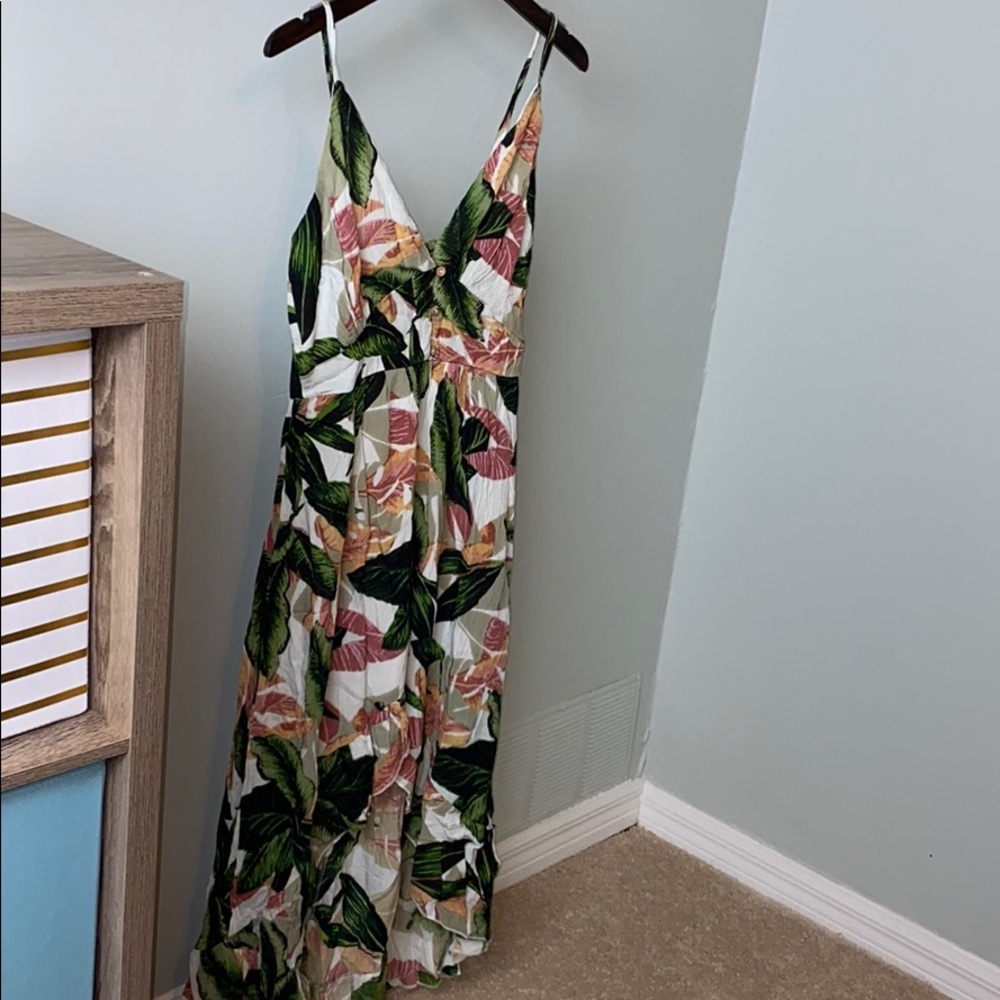 Bailey Blue Floral High Low Dress - Small